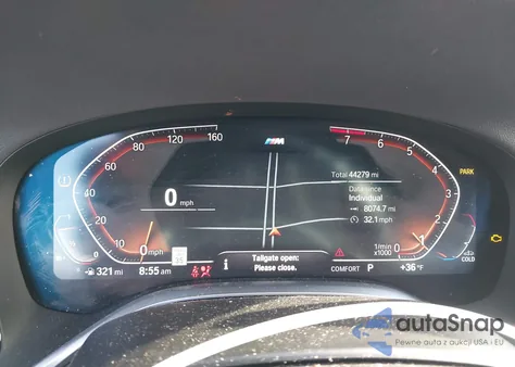 2022 BMW 740 I z USA, uszkodzony, nr VIN WBA7T2C02NCG88117